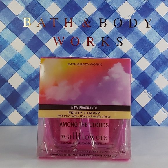 BATH & BODY WORKS WALLFLOWERS PLUG-IN REFILLS 'AMONG THE CLOUDS' 2-PACK - Picture 16 of 16